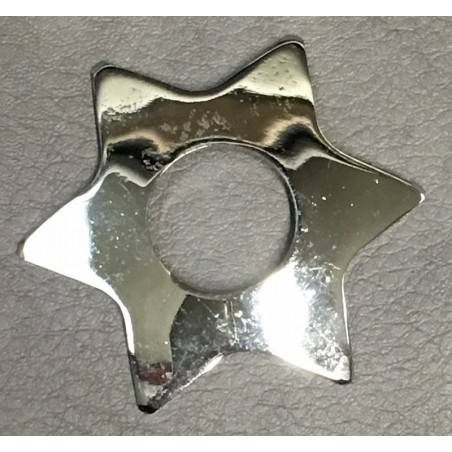 Shock absorber chrome-plated star