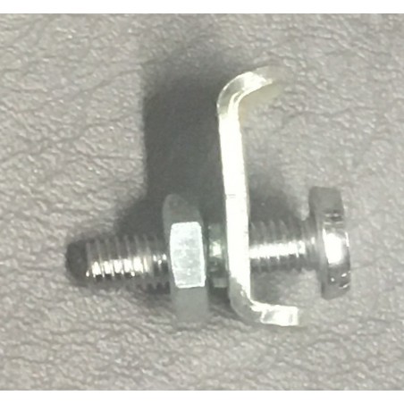 Headlight rim fixing clips