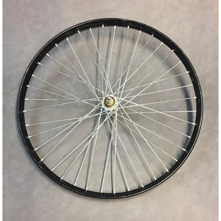Beaded edge rim wheel