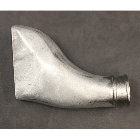 Aluminium fishtail end cap